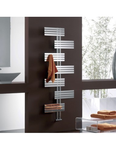 Cordivari Babyla termoarredo di design in acciaio inox